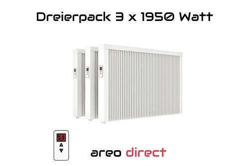 Elektroheizung 3x1950w heizung - elektroheizung,