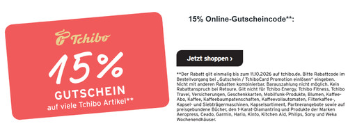 Tchibo online rabatt bis - online,