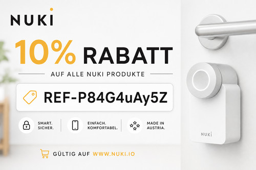 Nuki auf alles rabattcode - 10%,