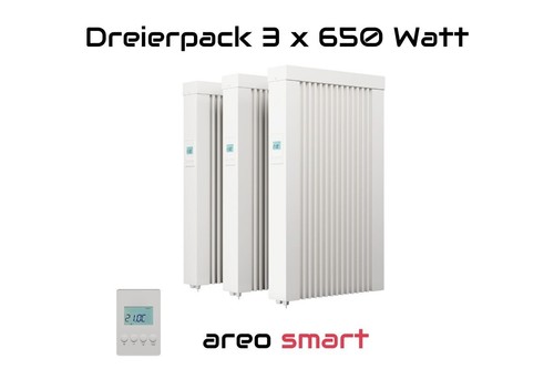 Elektroheizung 3x650w heizung - 3x650w,