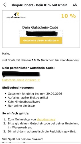 Gutschein rabattcode für - 10%,