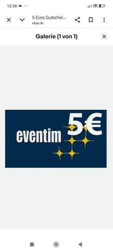 Euro gutschein eventim - 5,