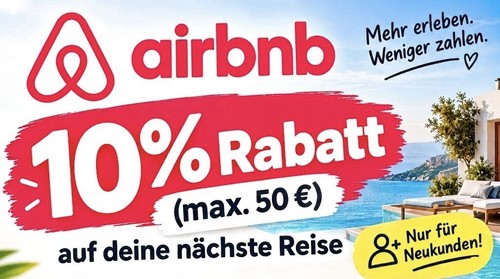 Airbnb coupon rabatt nur - airbnb, 10%