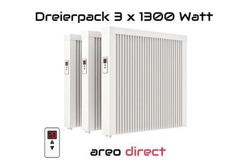 Elektroheizung 3x1300w heizung - 3x1300w,
