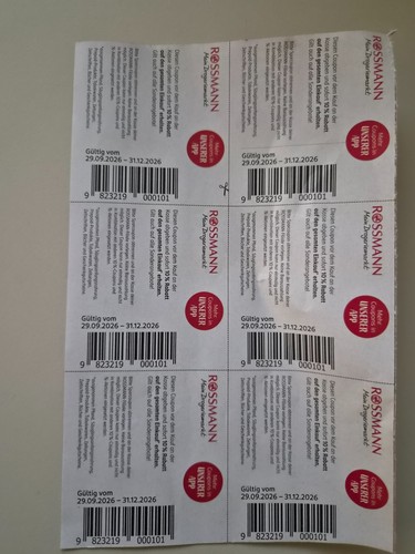 Rossmann coupons rabatt - rossmann, 10%