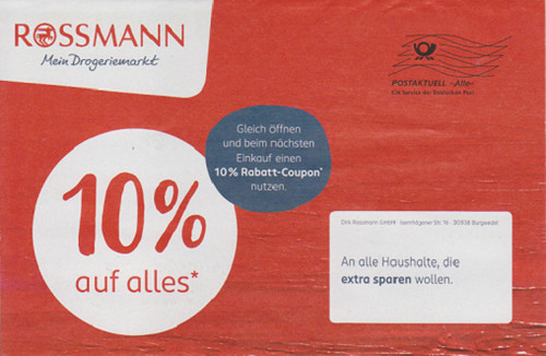 Gutscheine rossmann drogerie - 6,